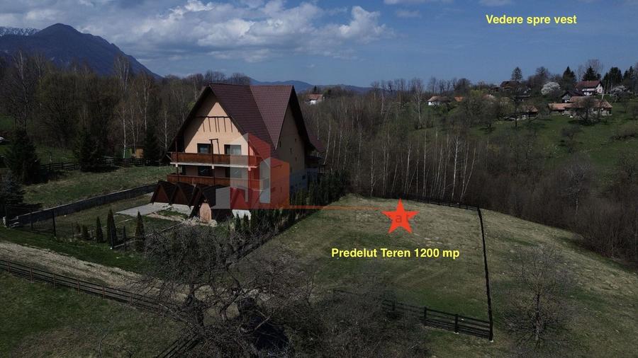 Teren Construcții intravilan de 1200 mp, în Bran