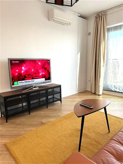 Apartament cu 2 camere semidecomandat, mobilat în Pipera — fotografia 2