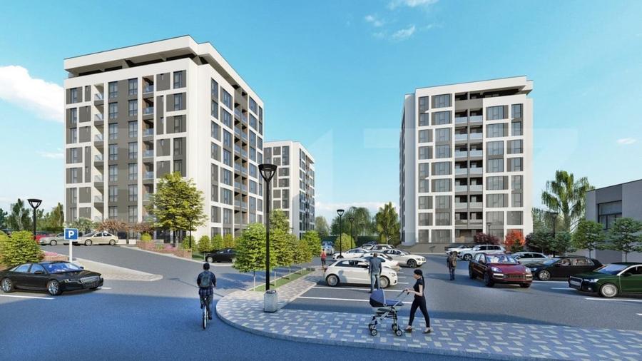 Apartament cu 3 camere decomandat în Central
