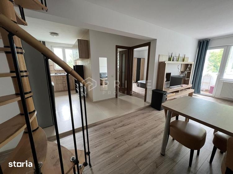 Apartament cu 4 camere, mobilat în Cornișa
