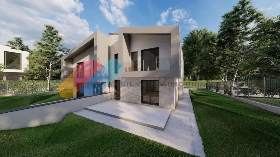Duplex cu 4 camere cu Canalizare în Chinteni