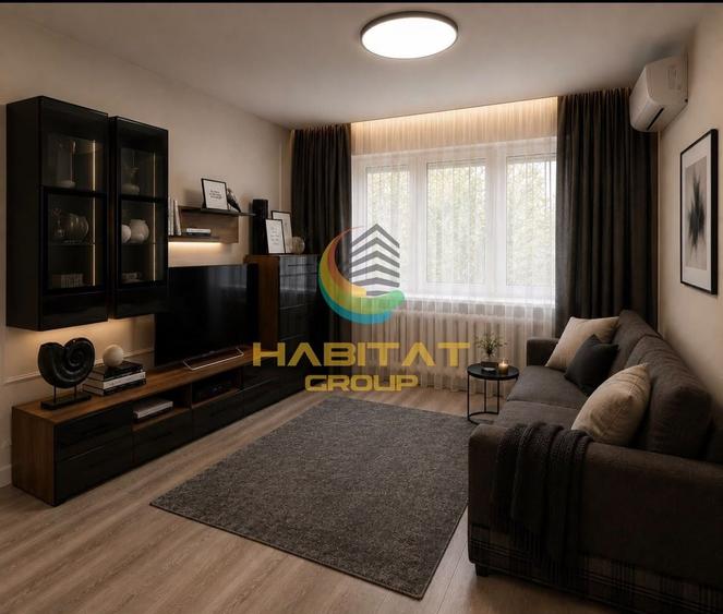 Apartament cu 3 camere semidecomandat, mobilat în P-ța Reșița