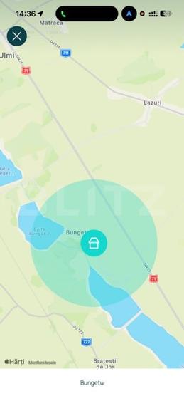 Teren Construcții intravilan de 3776 mp, în Bungetu
