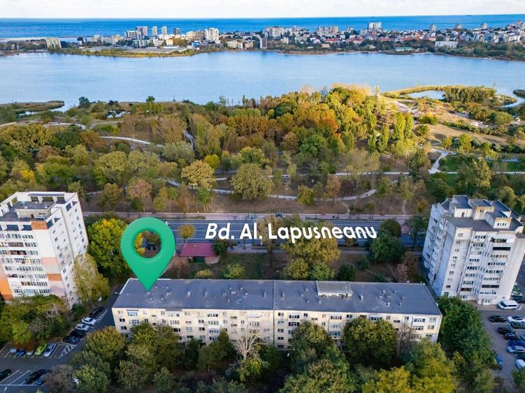 Apartament cu 2 camere semidecomandat, mobilat în Tomis Nord