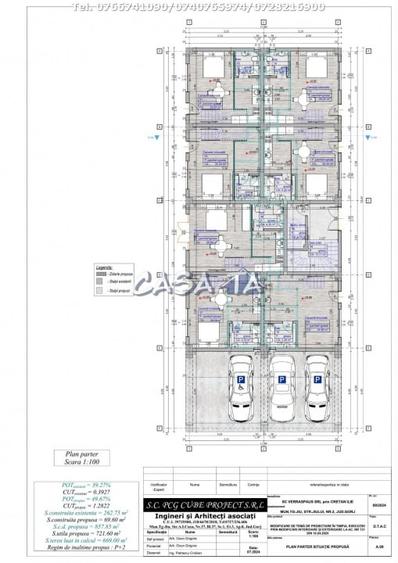 Apartament cu 2 camere decomandat în Central