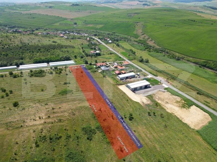 Teren Construcții intravilan de 2873 mp, în Apahida