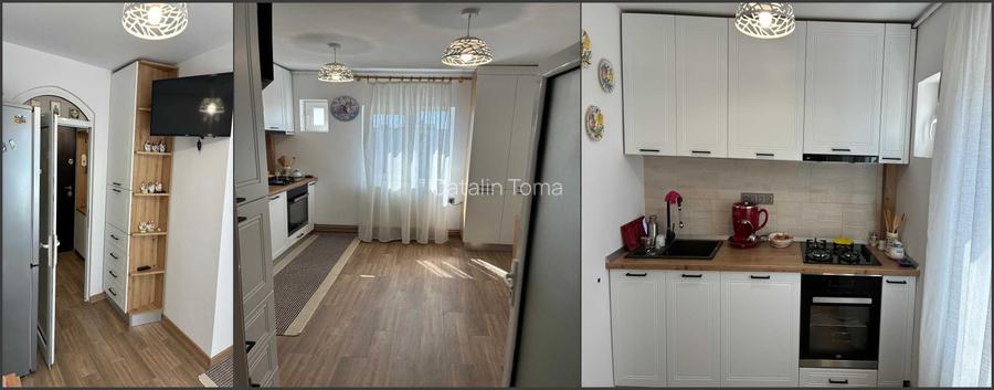 Apartament 2 camere, 56,44 mp suprafata utila, complet mobilat, Baicoi, Prahova