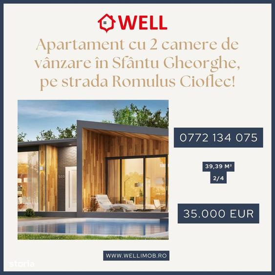 Apartament cu 2 camere de vanzare pe strada Romulus Cioflec! - 8