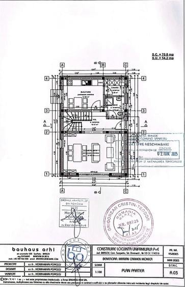 Casă cu 4 camere cu Teren 300 Mp în Sânpetru