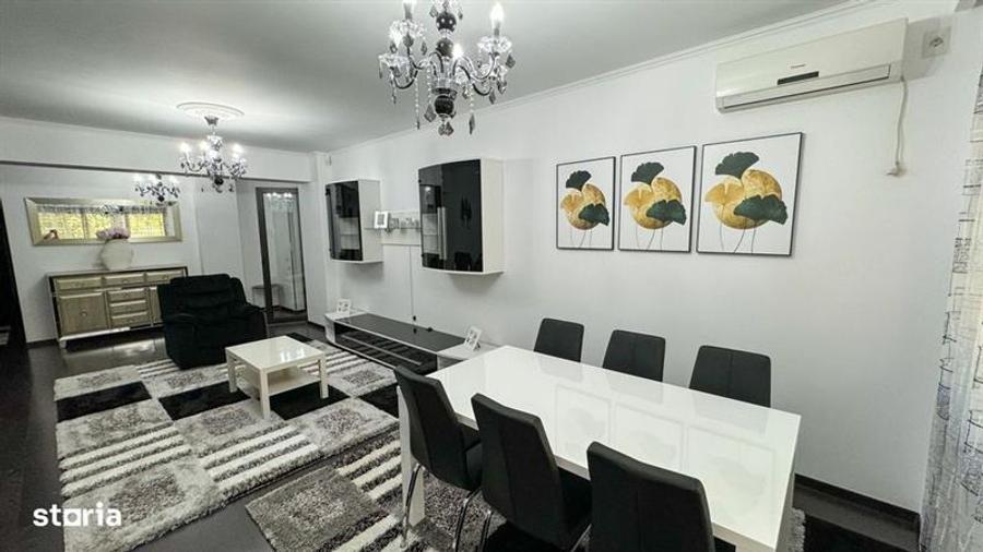 Apartament cu 4 camere semidecomandat, mobilat în Aviației