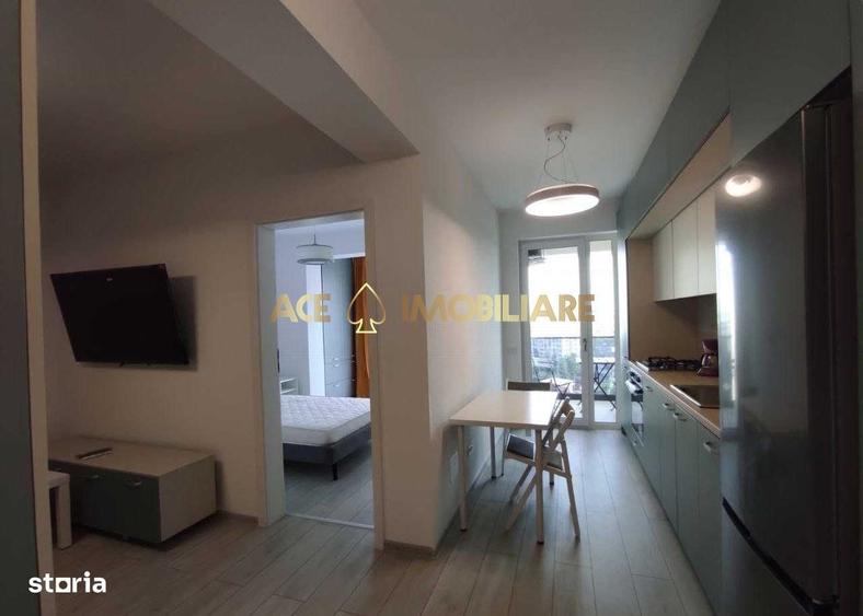 Apartament cu 2 camere, mobilat în Central