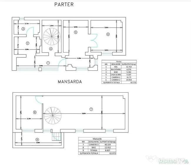 Casă cu 4 camere cu Teren 200 Mp în Calea Călărașilor