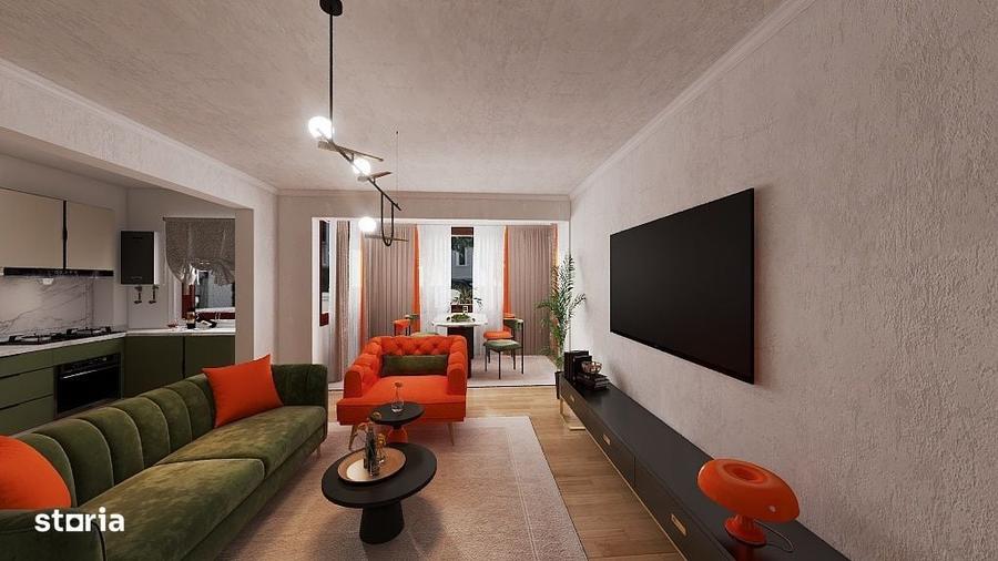 Apartament cu 3 camere în Sud