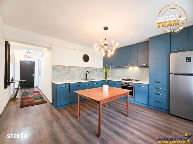 Apartament cu 2 camere, mobilat în Central