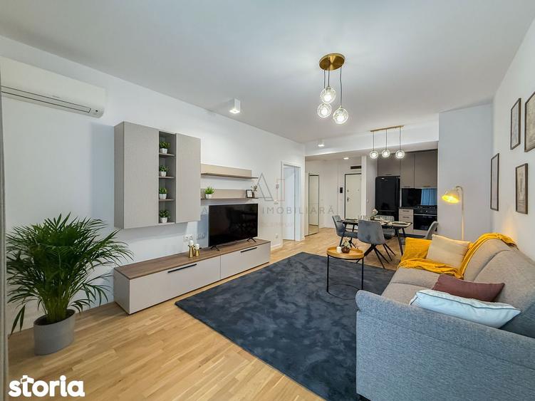 Apartament cu 2 camere semidecomandat, mobilat în Dămăroaia