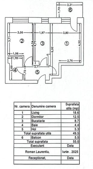 Apartament cu 2 camere în Pipera