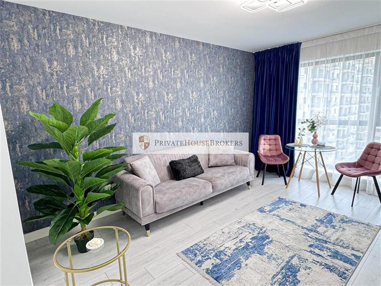 Apartament cu 2 camere decomandat, mobilat în Pipera