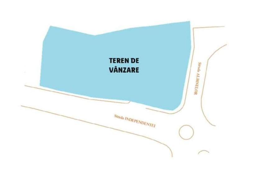Teren Construcții intravilan de 4613 mp, în Central
