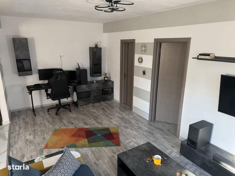Apartament cu 2 camere, mobilat în Sânpetru