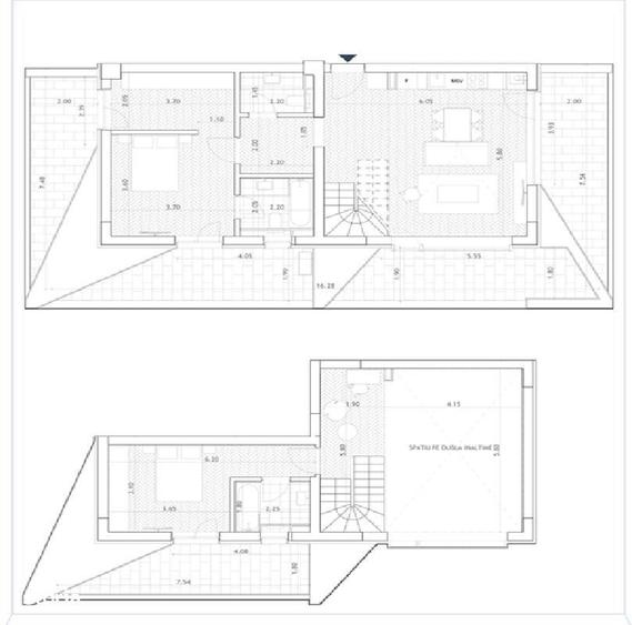 Apartament cu 4 camere în Nord