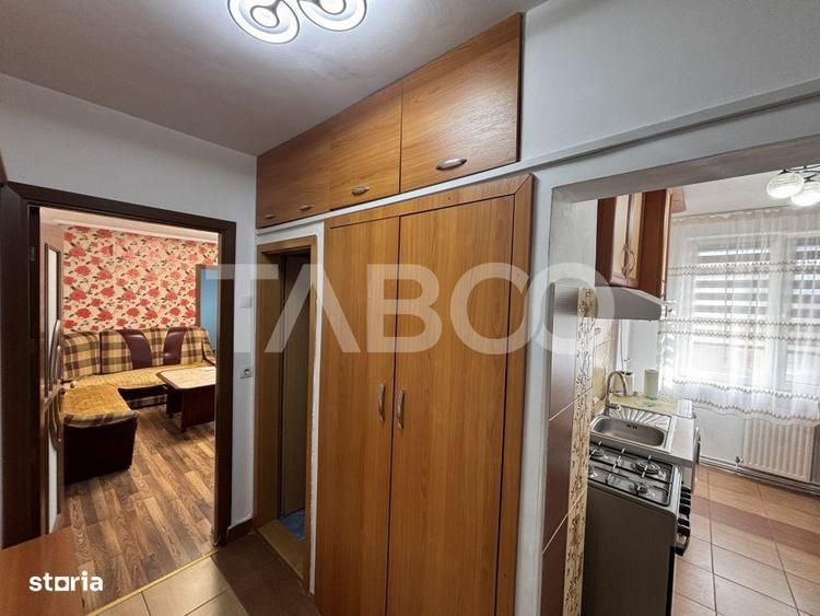 Apartament cu 2 camere semidecomandat, mobilat în Terezian