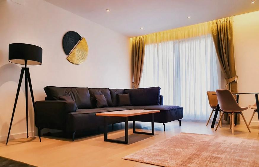Apartament cu 2 camere decomandat, mobilat în Herăstrău