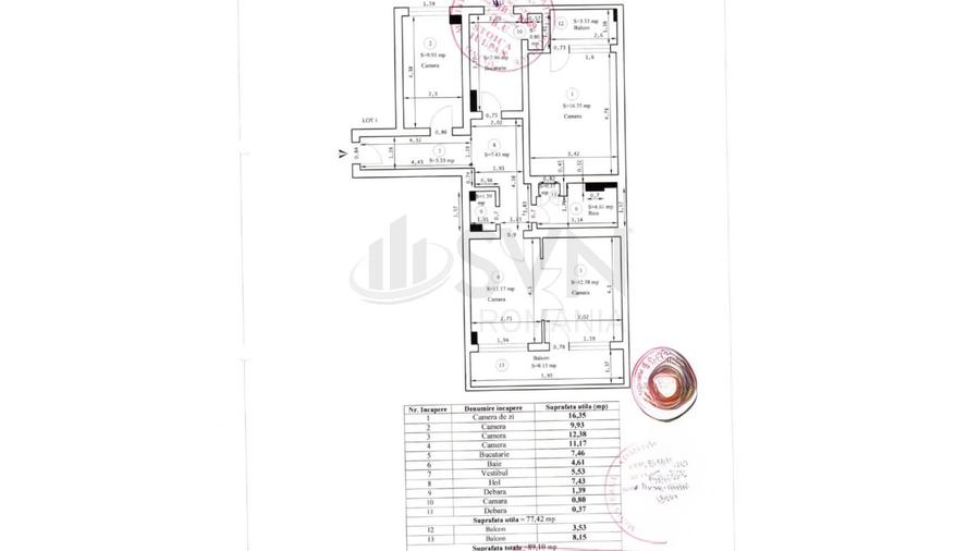 REA1029282 Apartament 3 camere I Dorobanti I 90 mp - 9