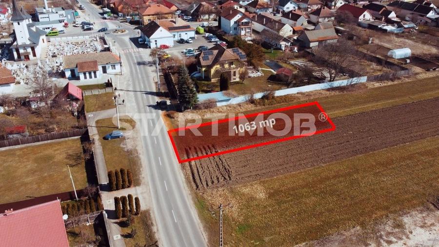 Teren Construcții intravilan de 1063 mp, în Central