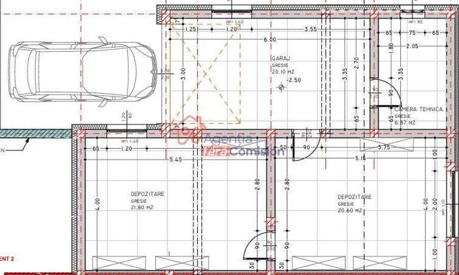 Casă cu 3 camere cu Teren 350 Mp în Miroslava
