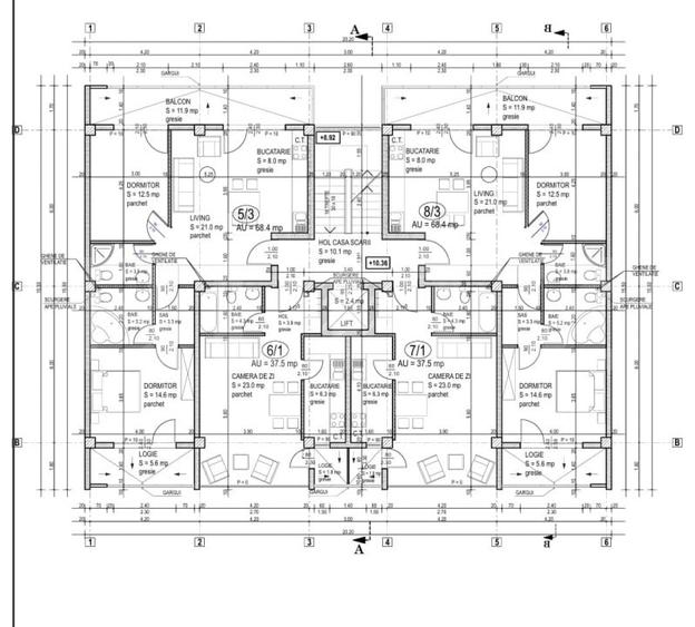 Garsonieră decomandată în Semicentral
