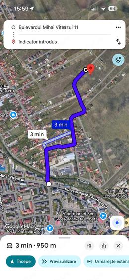 Teren de 6000 mp, în Mărăcineanu
