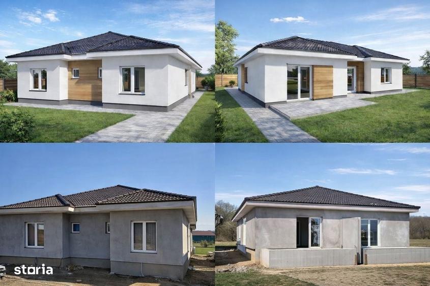 Casă cu 3 camere cu Teren 300 Mp în Ghiroda
