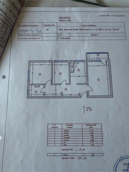 Apartament 3 camere - 1