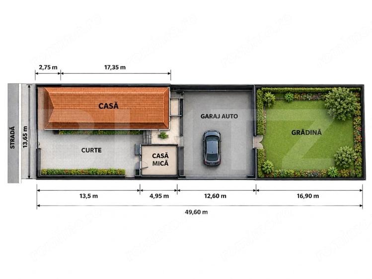 Casă cu 3 camere cu Teren 680 Mp în Gheorgheni