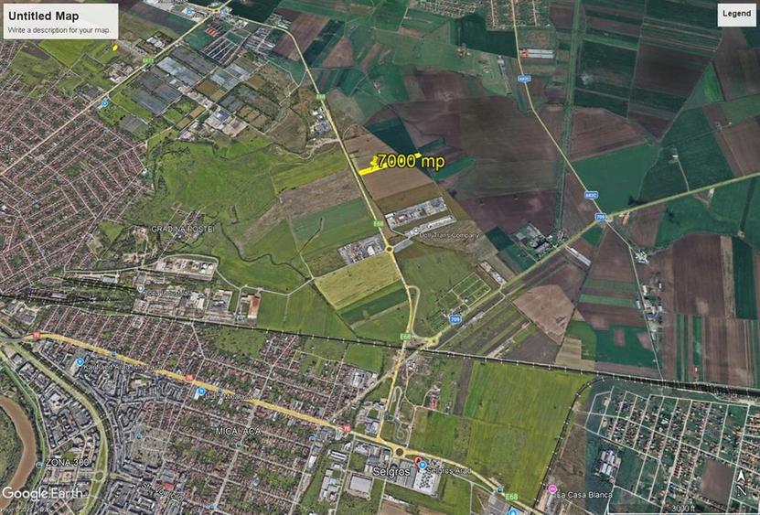 Teren agricol extravilan de 7000 mp, în Micălaca