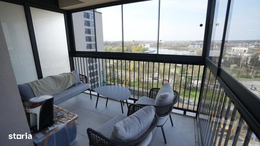 Apartament cu 3 camere, mobilat în Sisești