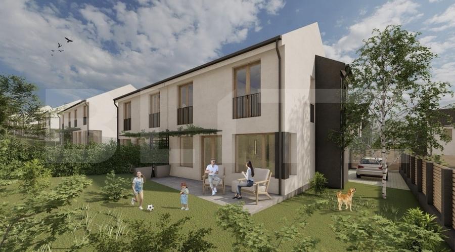 Duplex cu 4 camere cu Canalizare în Budiului