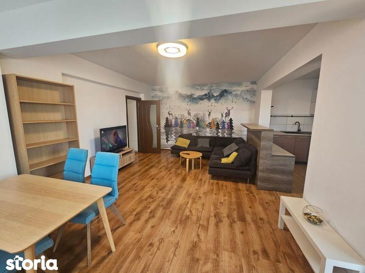 Apartament cu 3 camere, mobilat în Central