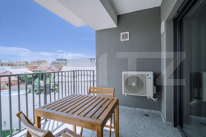 Apartament cu 2 camere, balcon și bucătărie modernă | EAS - Piața Țăranilor - 6