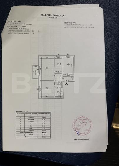 Apartament 3 camere, Pacurari, la bulevard - 2