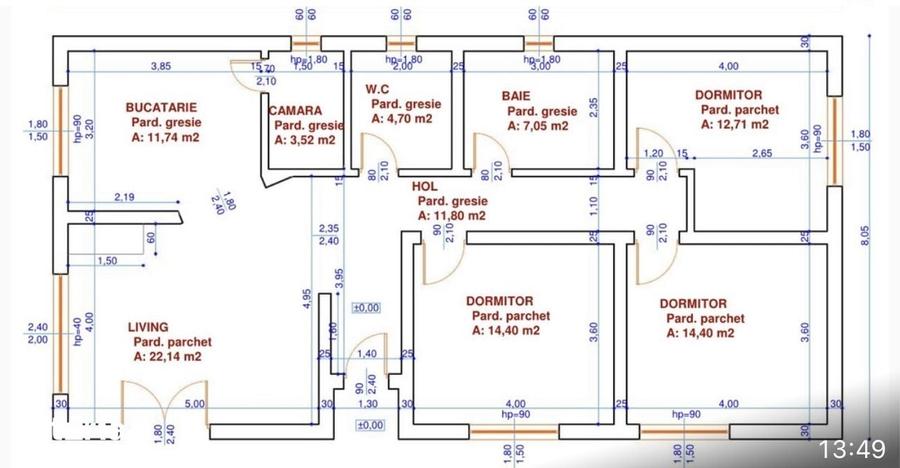 Teren de 376 mp, în Central
