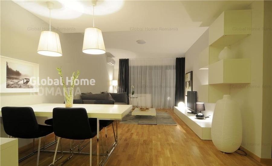 Apartament cu 3 camere semidecomandat, mobilat în Băneasa