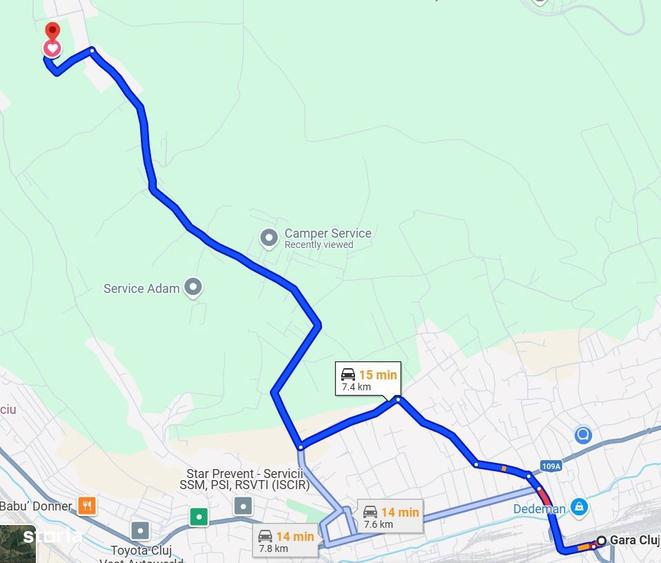 Teren extravilan de vanzare 1500 mp in Popesti Deal, Cluj - 11