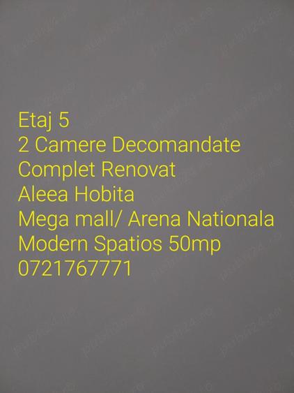 Apartament cu 2 camere decomandat în Exterior Vest