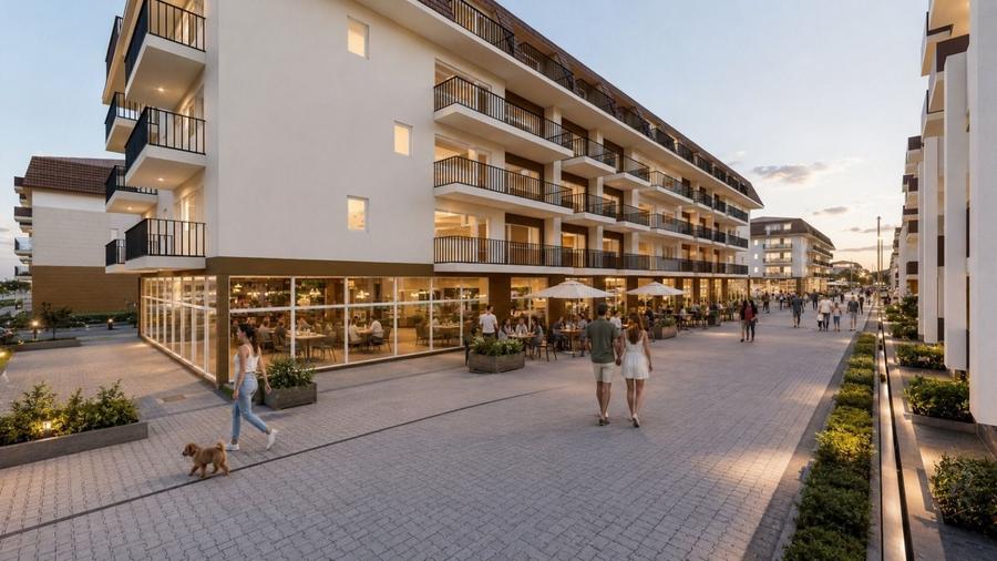 Apartament cu 2 camere în Sânpetru