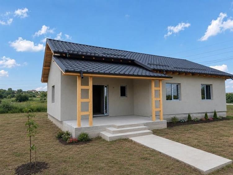 Casă individuală cu 4 camere cu Teren 402 Mp în Ișalnița