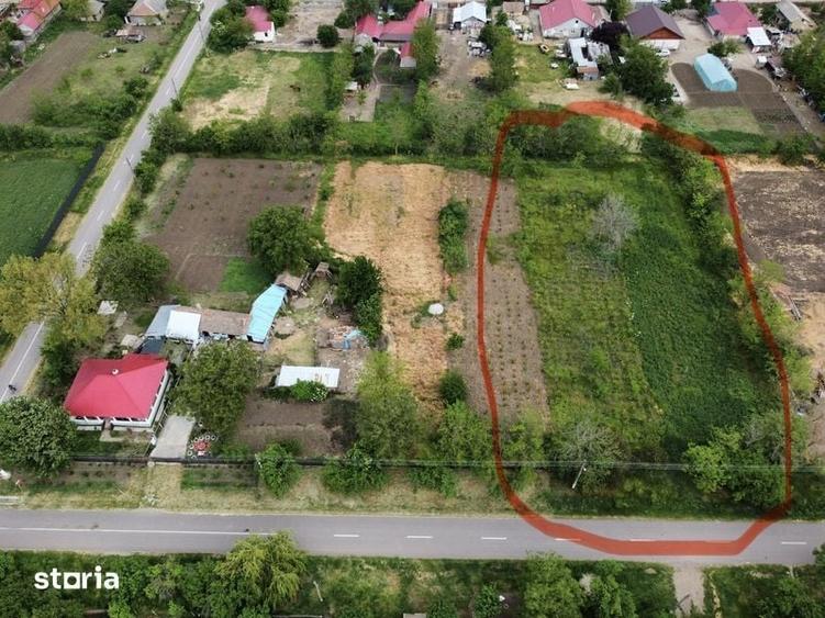 Teren de 2517 mp, în Mircea Vodă