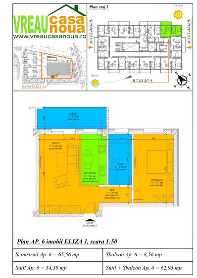 VreauCasaNoua - Apartament 2 camere , Tornontalului - 2