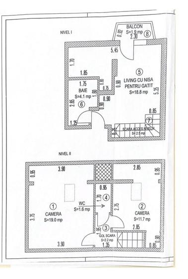 Apartament cu 3 camere în Vasile Aaron