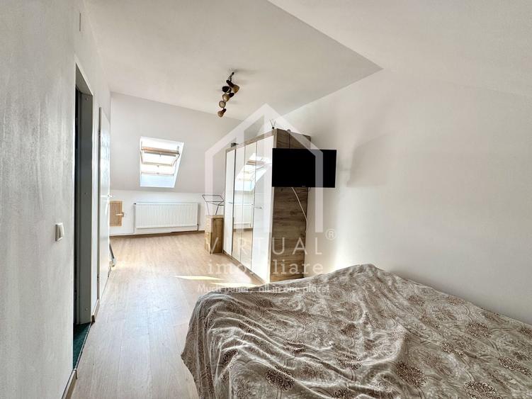 Mansarda cu 3 camere, 67mp utili+ 2 balcoane, intabulata, Terezian - 14